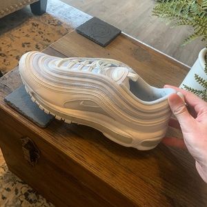 Air max 97 summit white mens size 10.